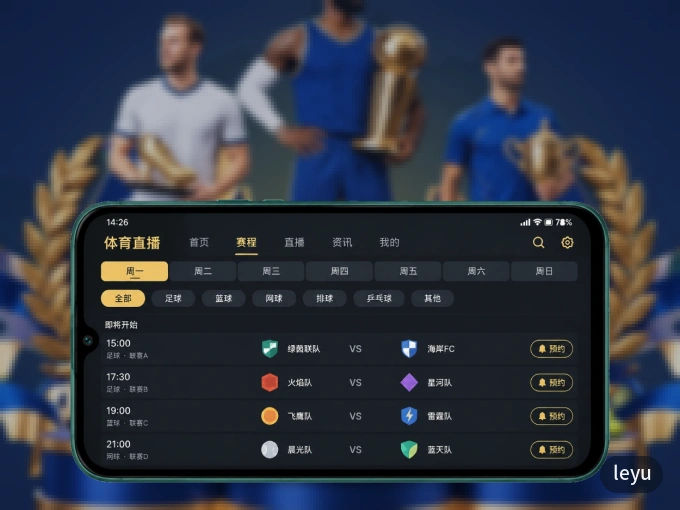 leyu APP，随时随地掌握比分
